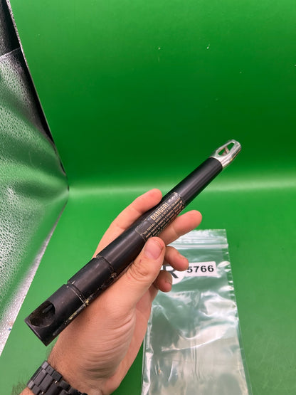 Automag Barrel Back 12" .693 Black - used paintball barrel back - black/silver
