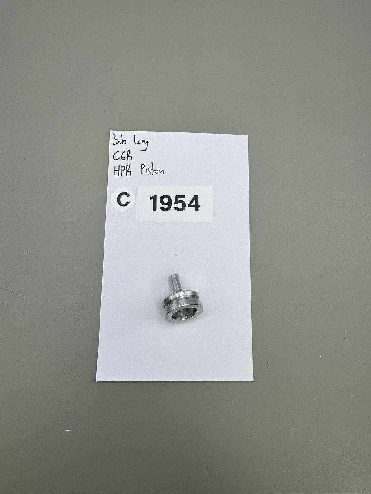 Bob Long G6R HPR Piston