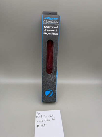 Dye UL-I Tip - NOS 16 inch - Gloss Red