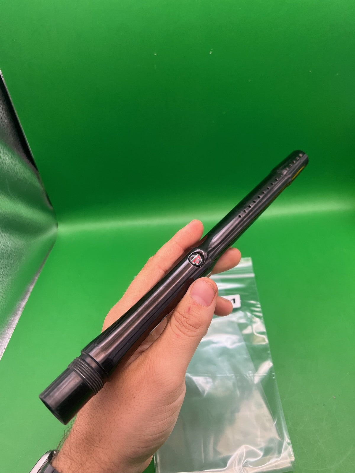 Autococker Proto Barrel 14" .688 Black - used paintball barrel - black