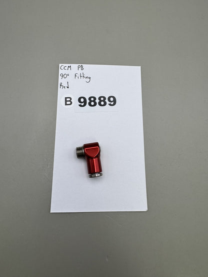 CCM PB 90Â° Fitting Red