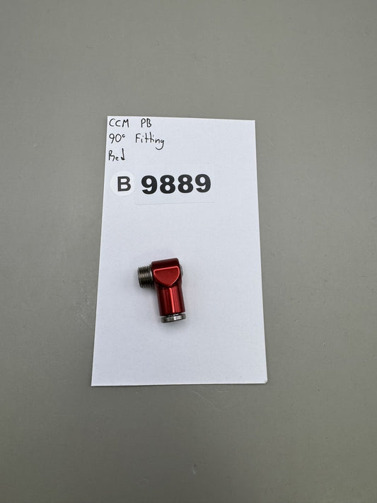 CCM PB 90Â° Fitting Red