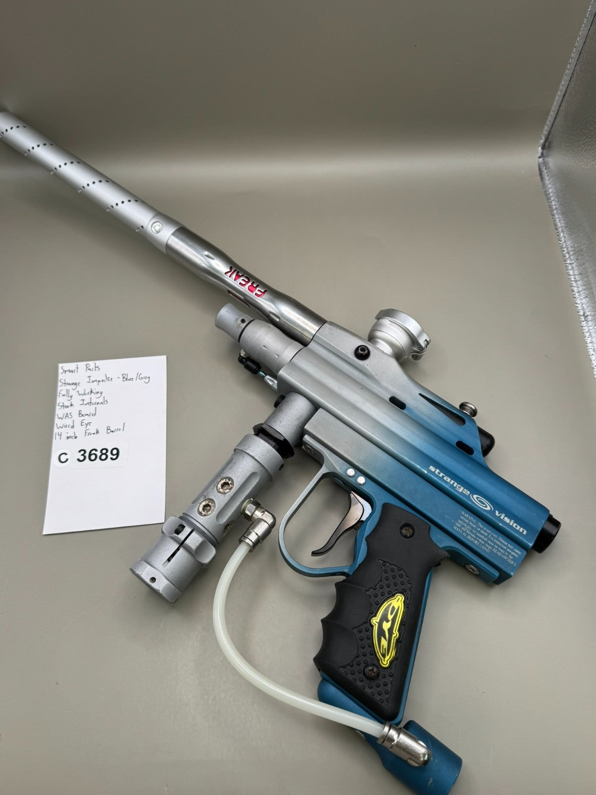 Smart Parts Strange Impulse - Blue/Grey - Paintball Marker Fully Working