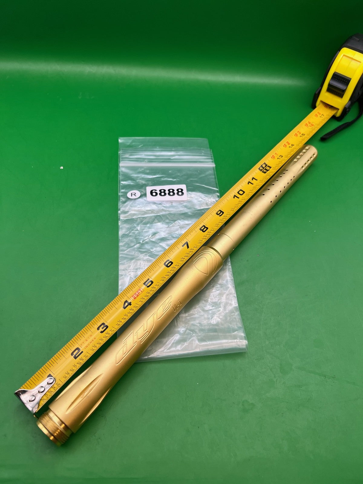 Dye UL-I Barrel Gold Anodized 14 Inch