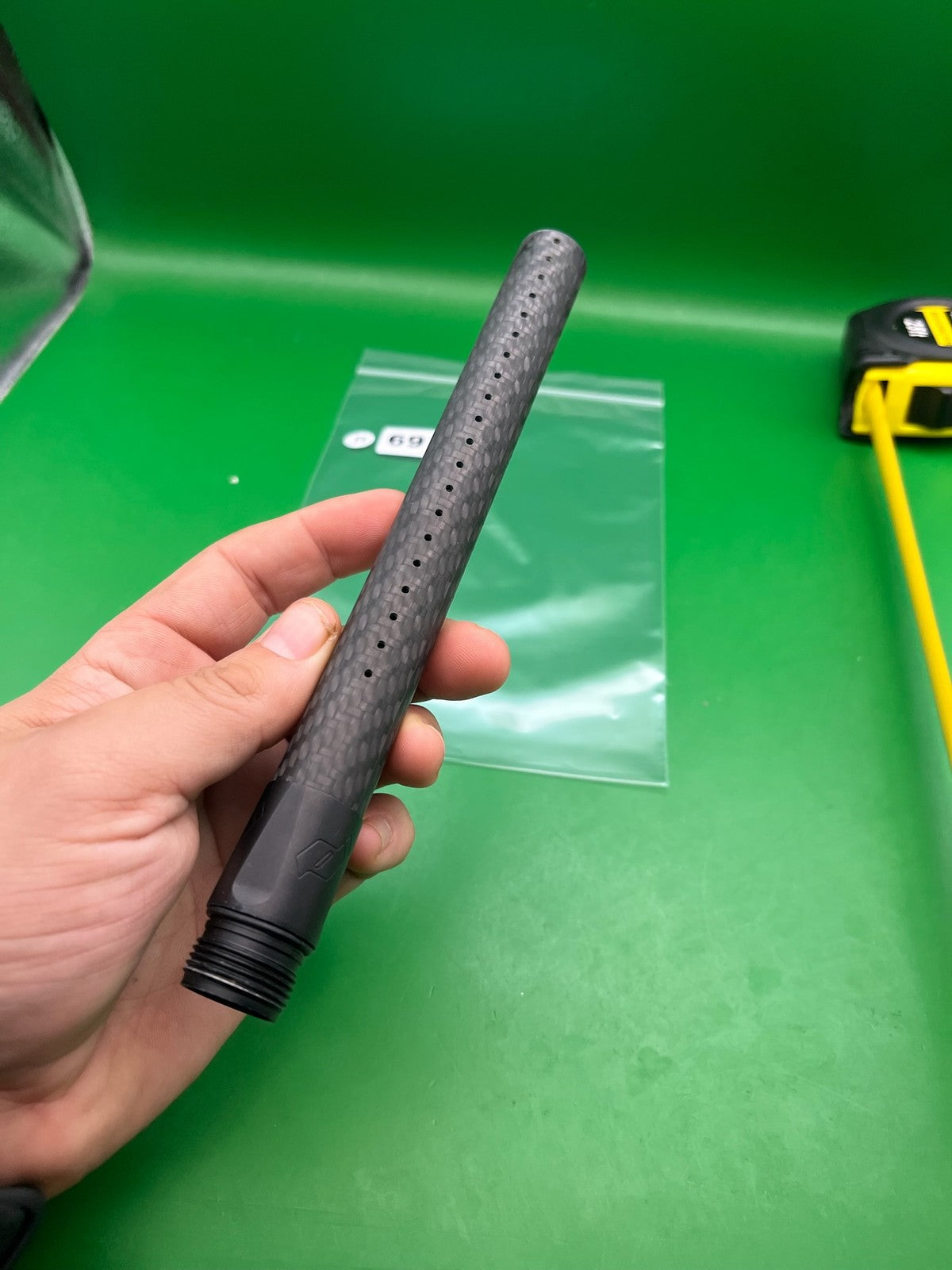Deadlywind Null Carbon Fiber Barrel Tip Black 10in
