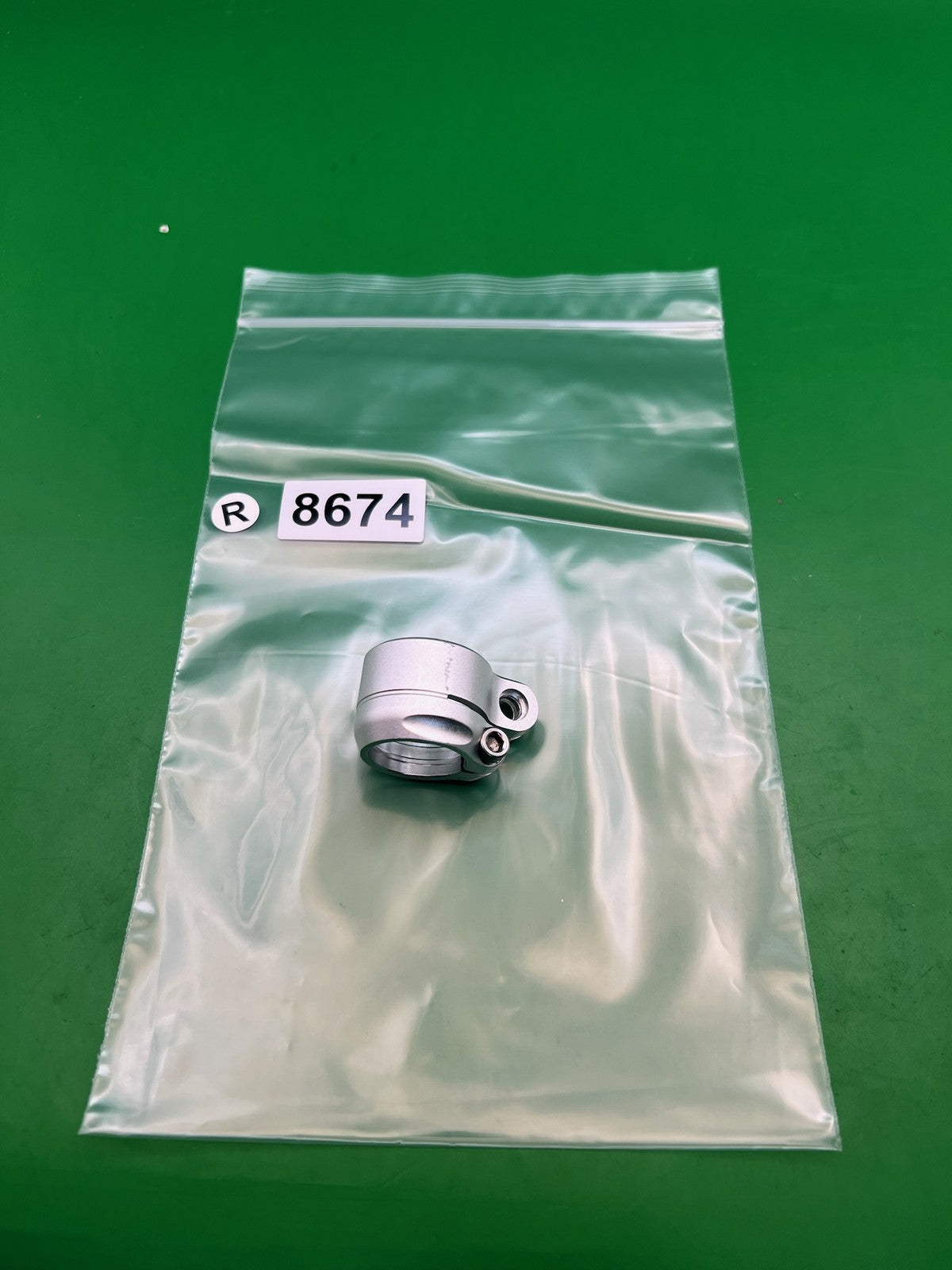 Planet Eclipse Low Rise Clamping Feedneck Collar Silver Aluminum