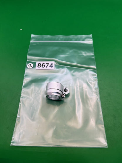 Planet Eclipse Low Rise Clamping Feedneck Collar Silver Aluminum