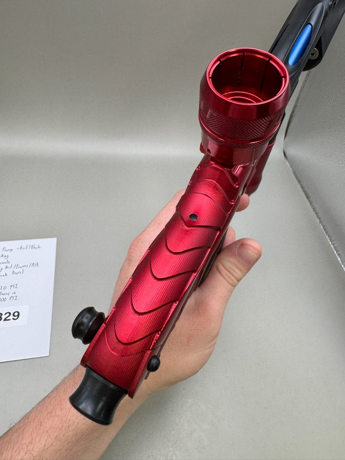 WGP Karnivor Pump - Red/Black - Paintball Marker Fully Working