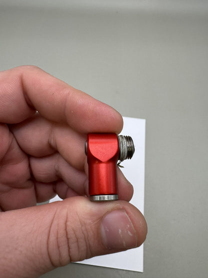 CCM PB 90Â° Fitting Red