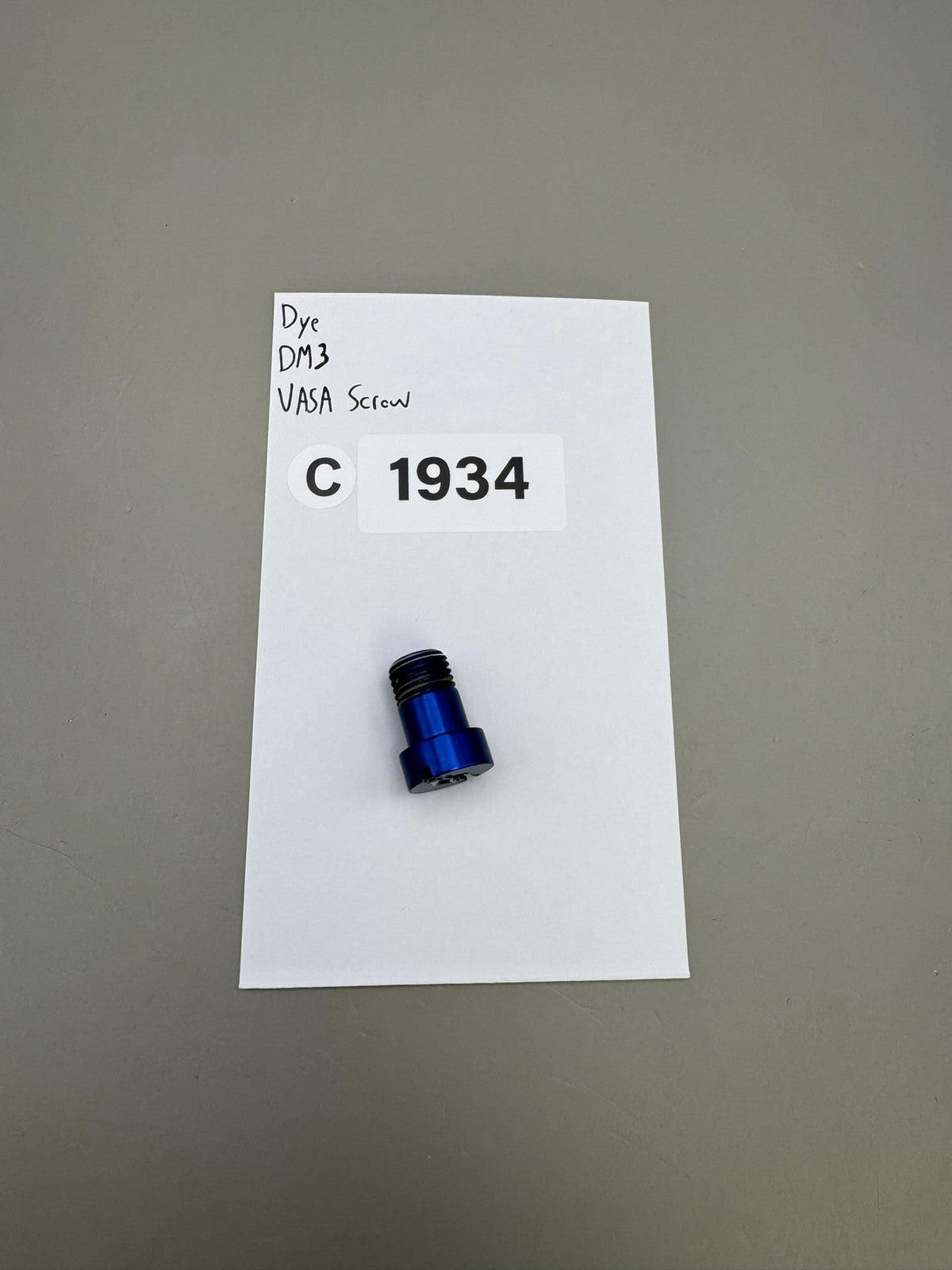 Dye DM3 VASA Screw