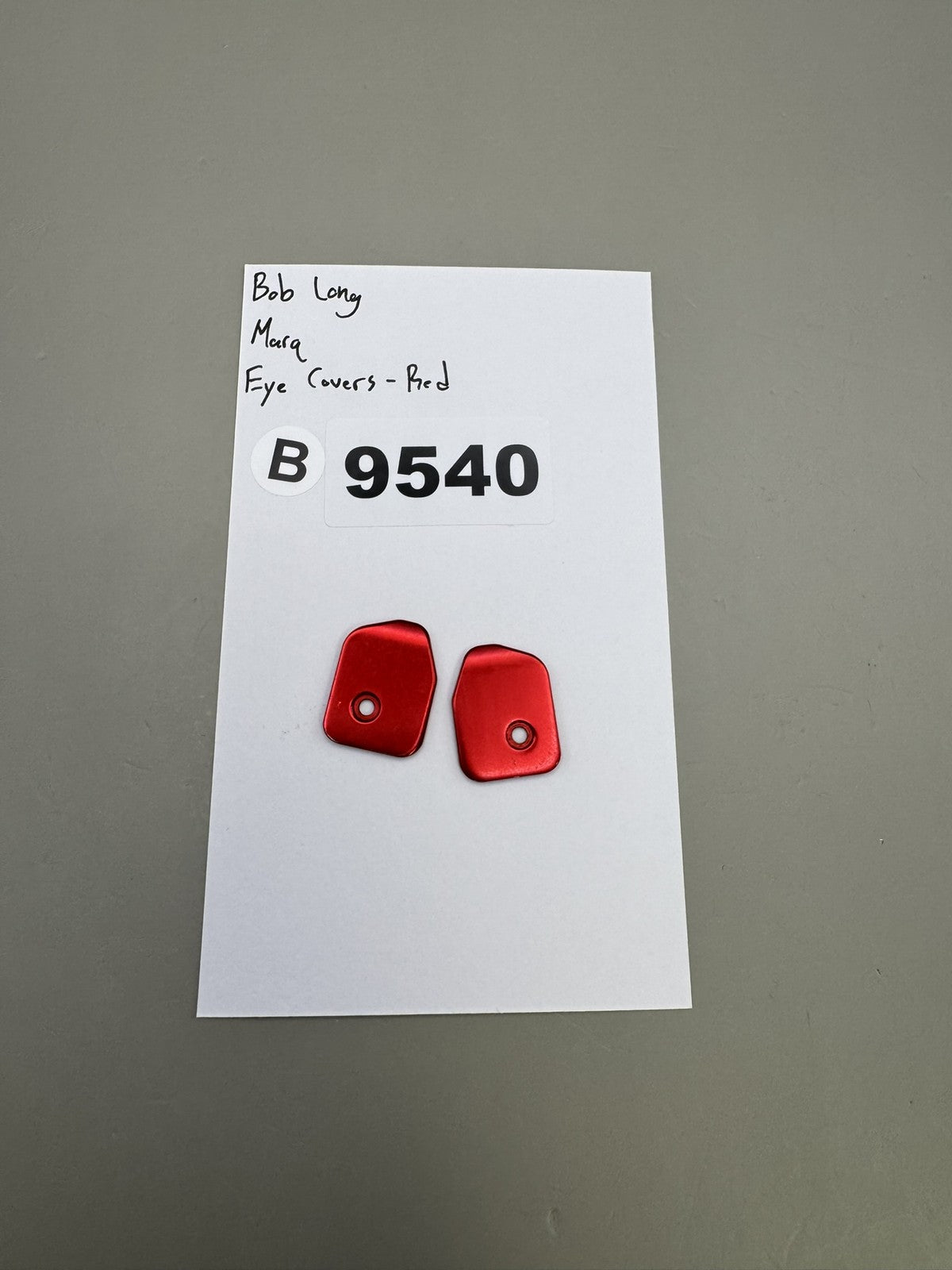 Bob Long Mara Eye Covers - Red