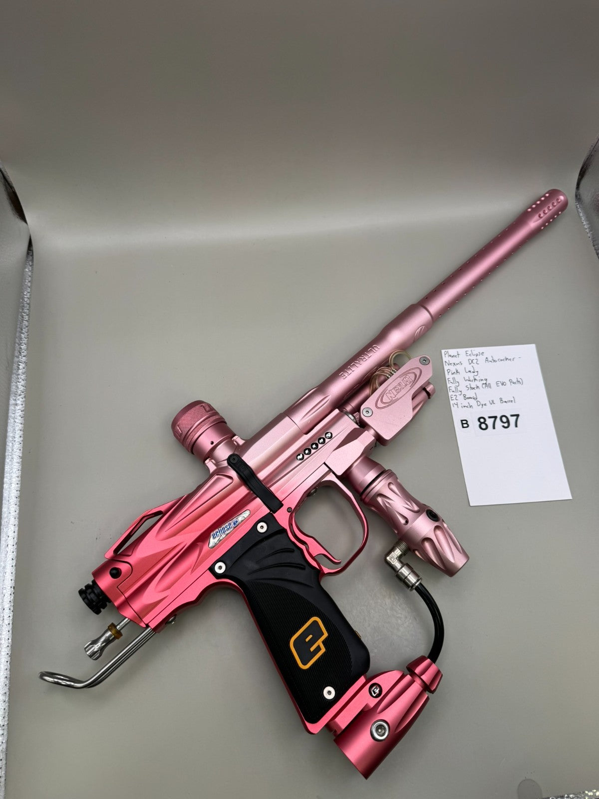 Planet Eclipse DC2 Autococker - Pink Lady - Paintball Marker Fully Working