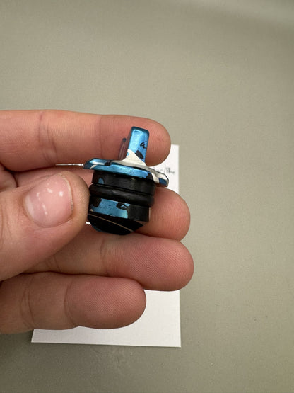 AGD Automag Power Feed Plug - Purple/Silver/Blue Splash