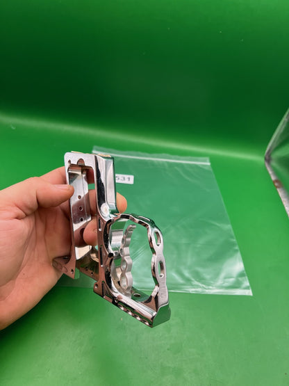 WDP Angel Chain Trigger Frame Silver Chrome Polished Aluminum