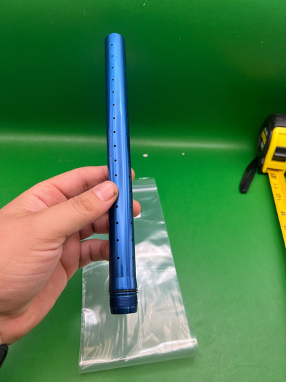 Angel A1 Barrel Tip Blue - used paintball barrel tip - blue