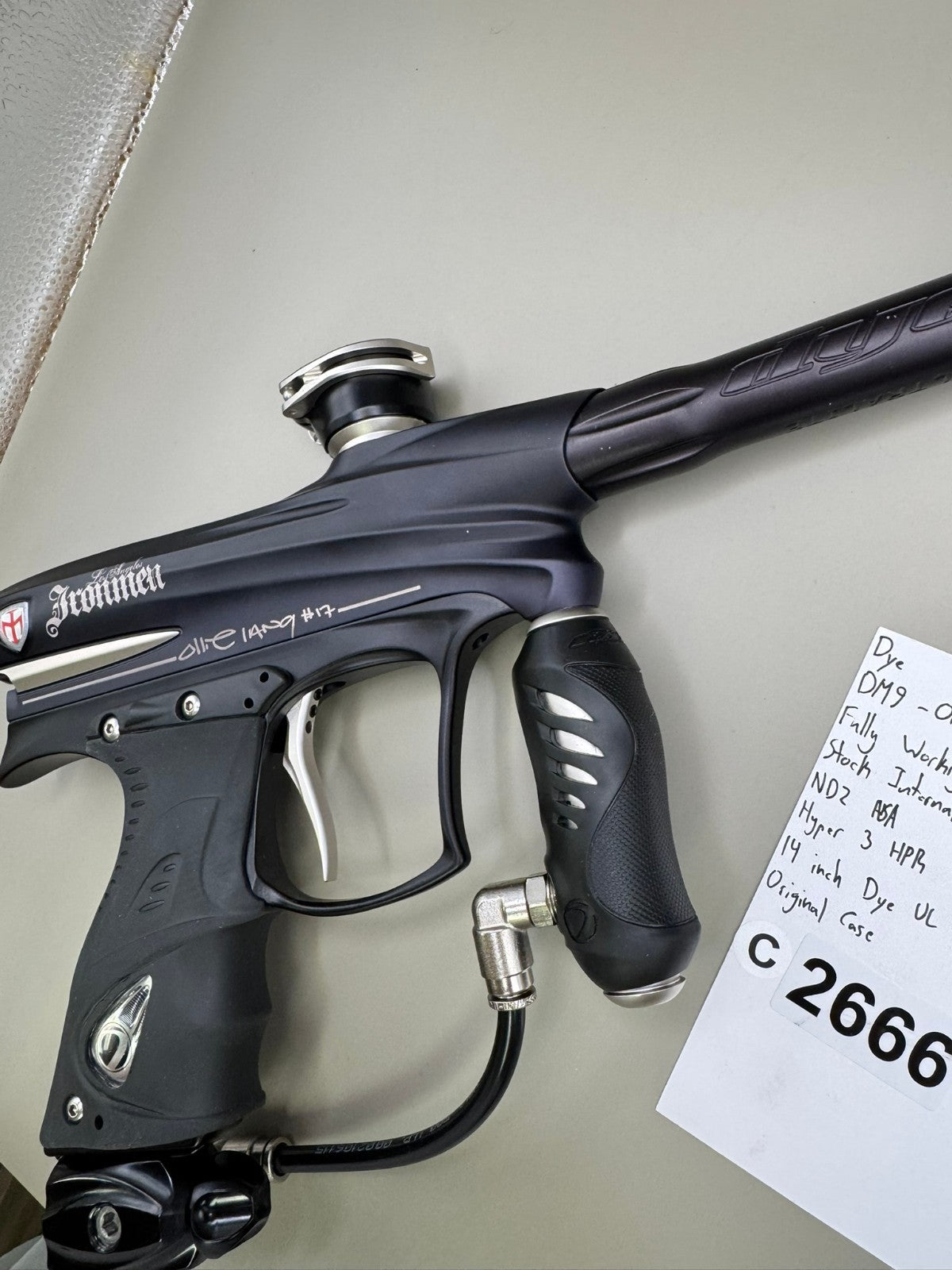 Dye DM9 - Ollie Lang Edition - Paintball Marker Fully Working