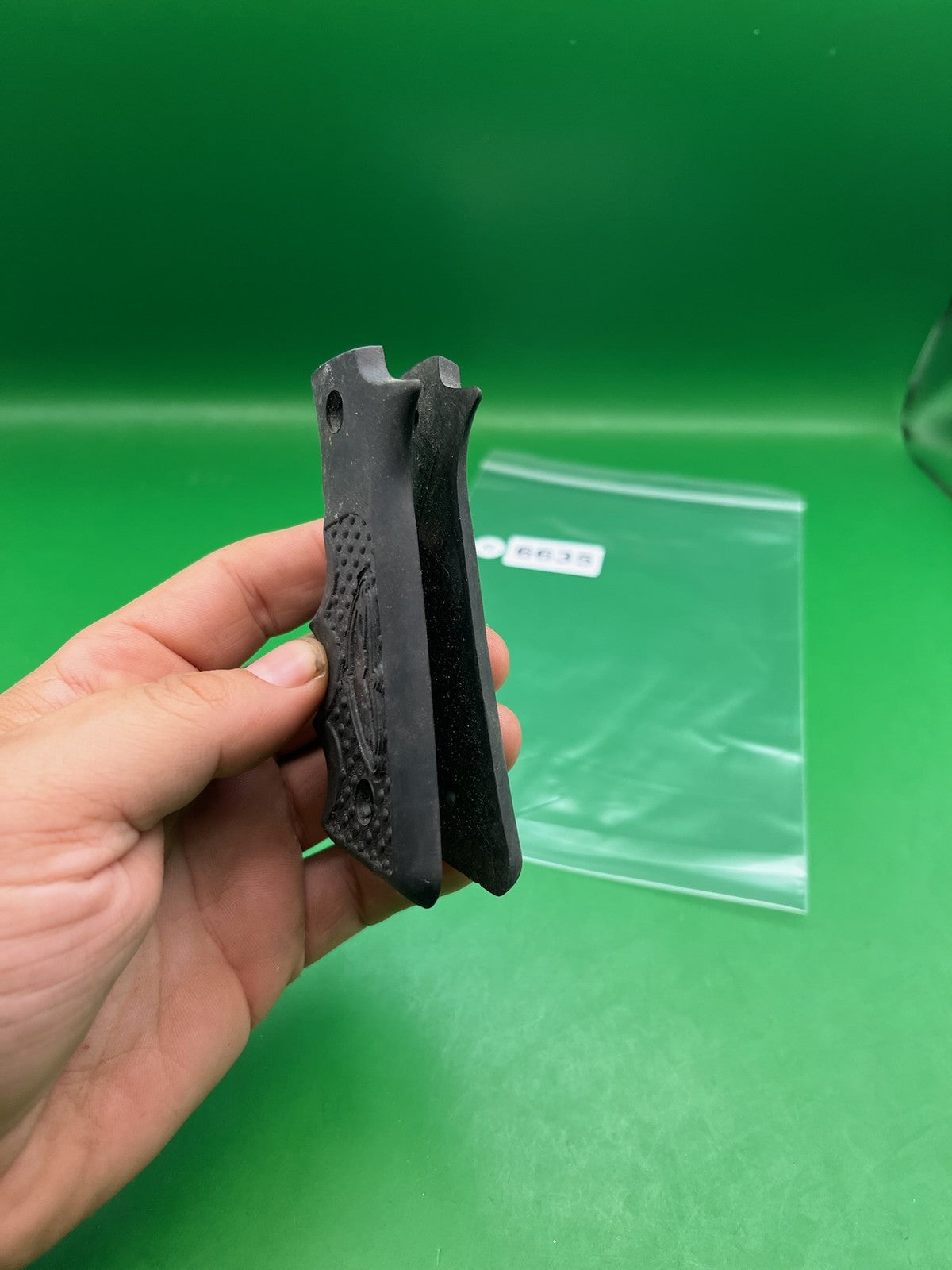 45* Paintball Grips - used paintball grip panel - black