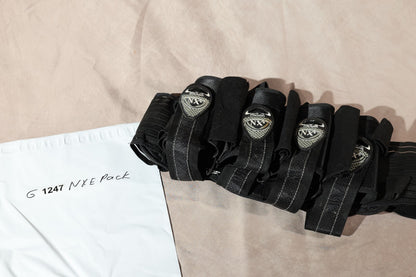 NXe Elevation Paintball Harness Pod Pack Black 4+3+2 Belt Carrier