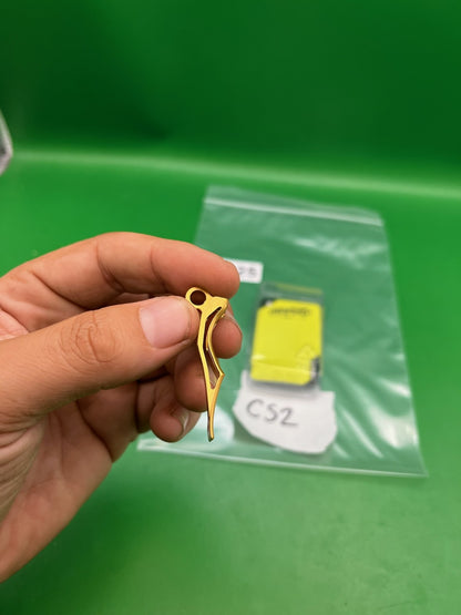 Infamous CS3 Deuce Trigger Type R Gold Fits CS2 GEO R5 Paintball