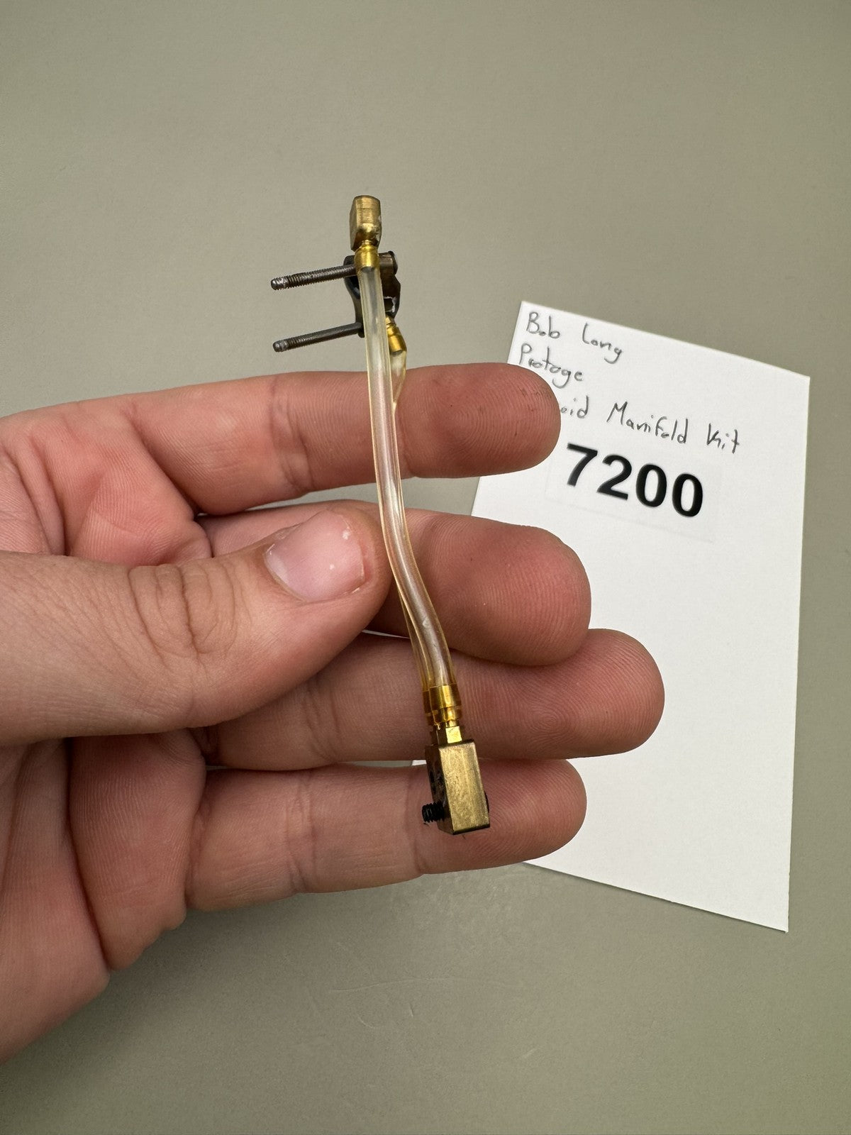 Bob Long Protege Solenoid Manifold Kit Brass