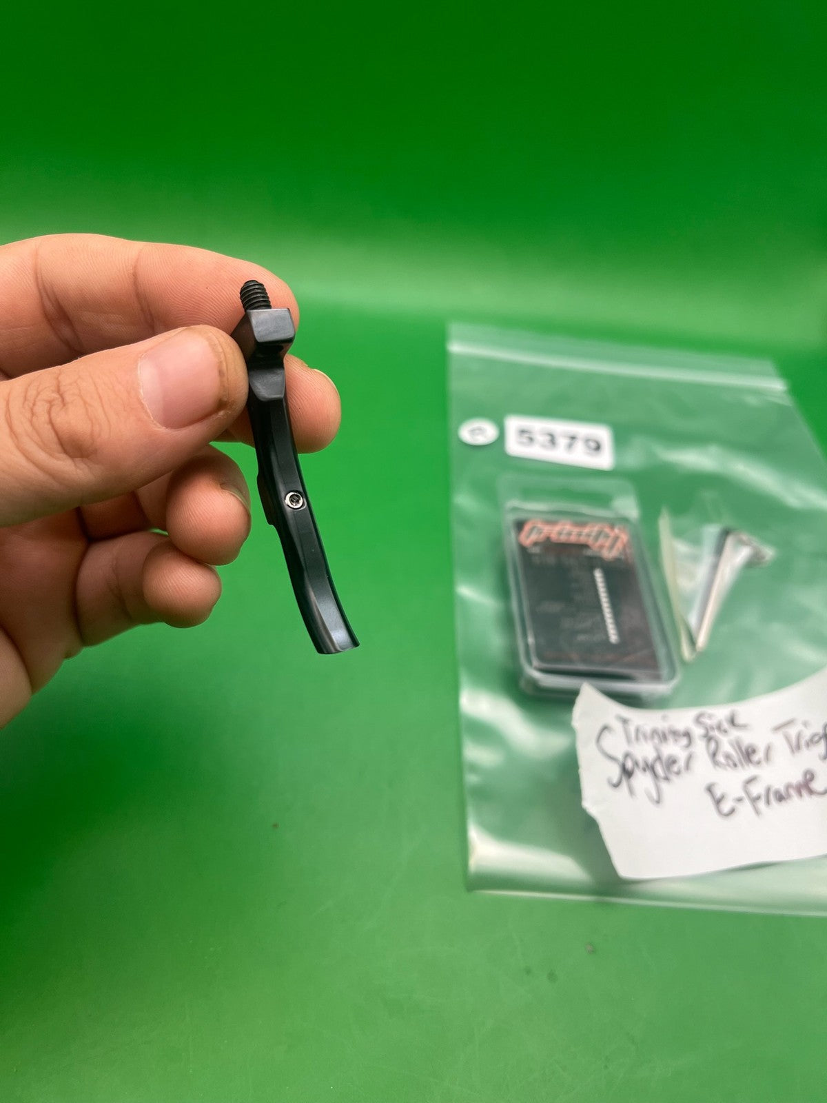 Trinity Sick Spyder E-Frame Roller Trigger Black Aluminum