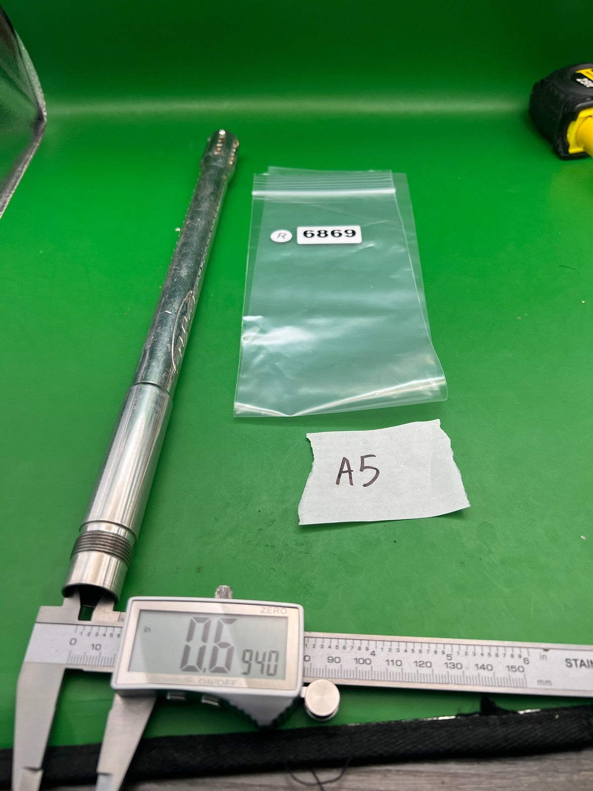 A5 Dye Ultralite Barrel Back Silver 14" .689 Bore