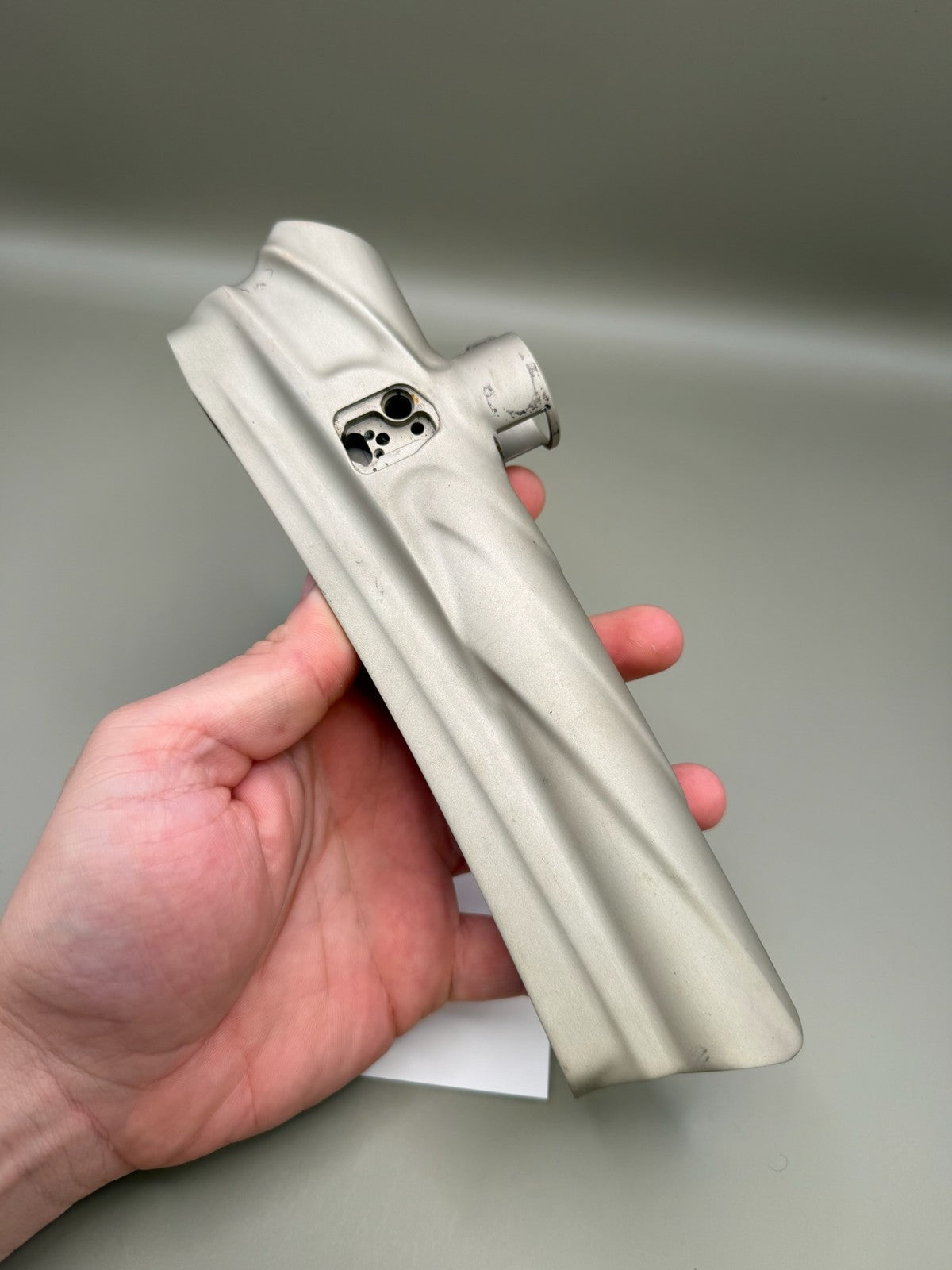 Bob Long Marq Body Silver Aluminum Paintball Marker Part