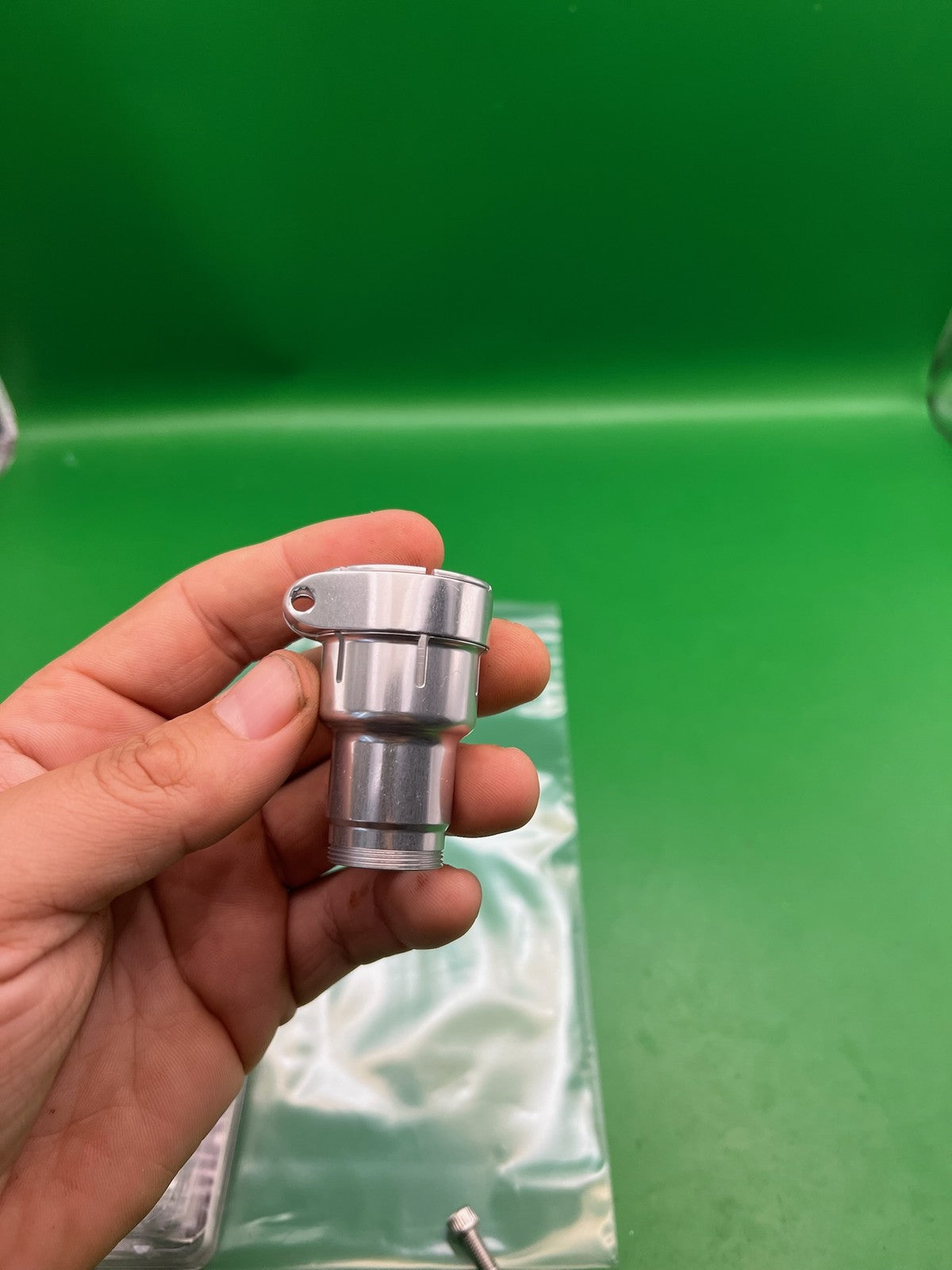 Smart Parts Shocker Clamping Feedneck Silver Aluminum