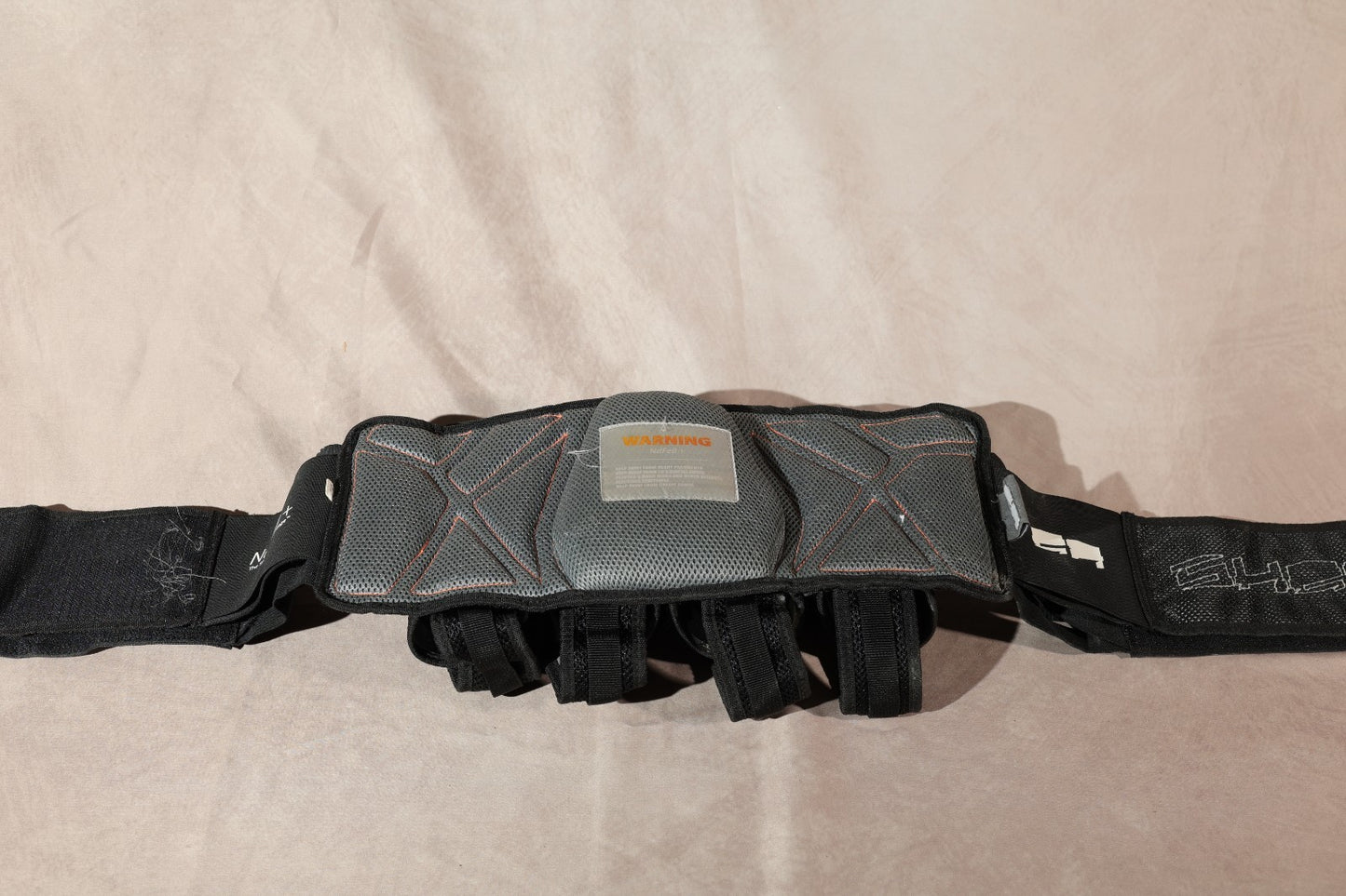 Black Tactical Pod Pack Harness Paintball 4 Pod Carrier MOLLE Belt System
