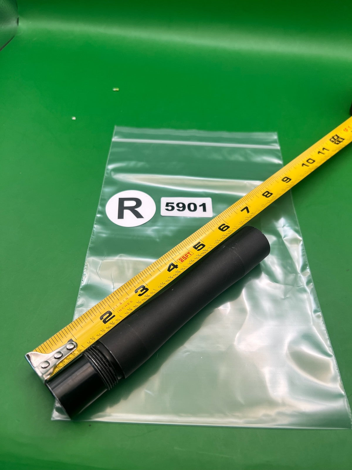 Smart Parts Freak Barrel Back AC Autococker Thread Dust Black 5"