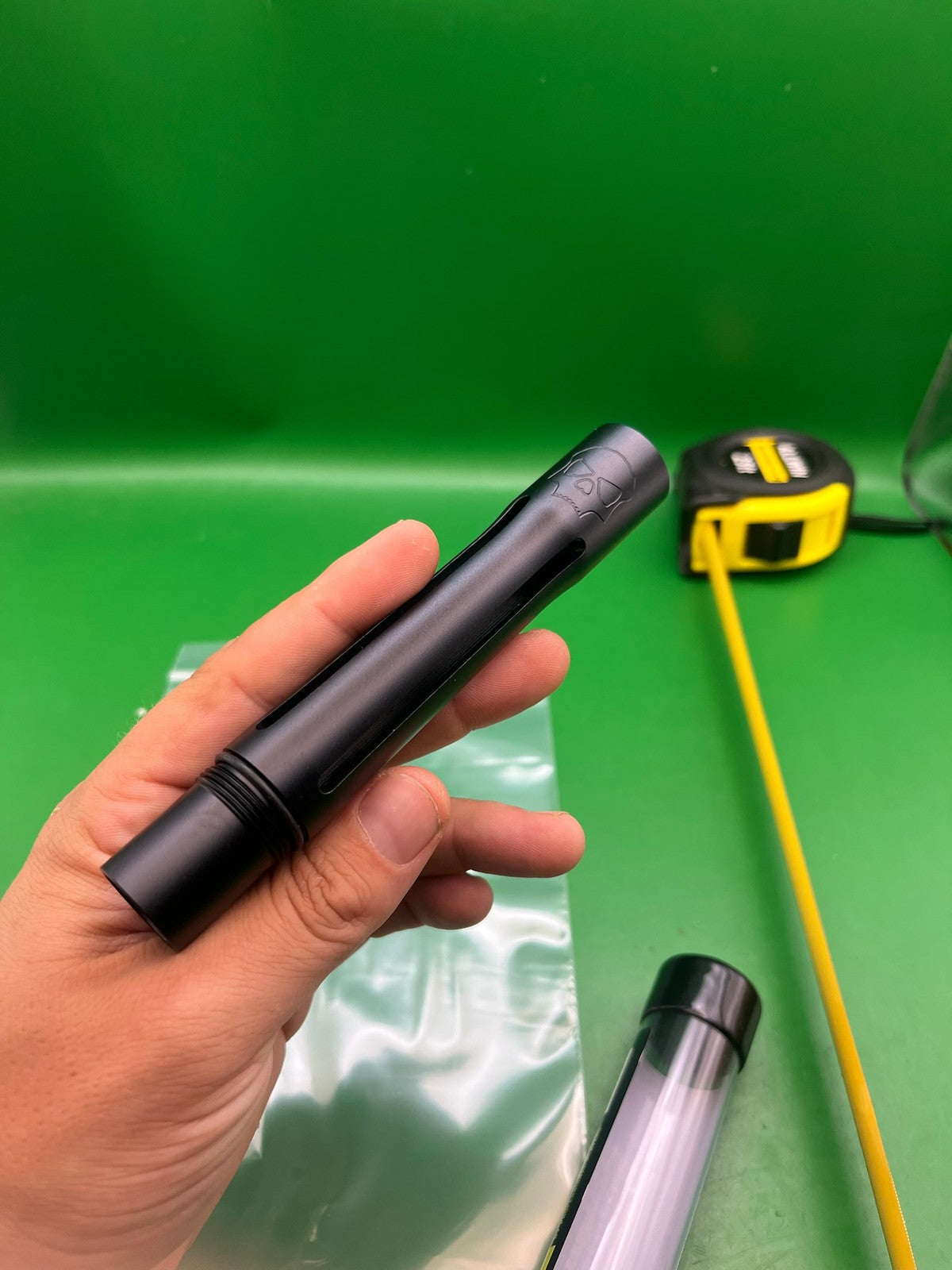 Infamous Silencio FXL Autococker Barrel Back Dust Black AC Thread