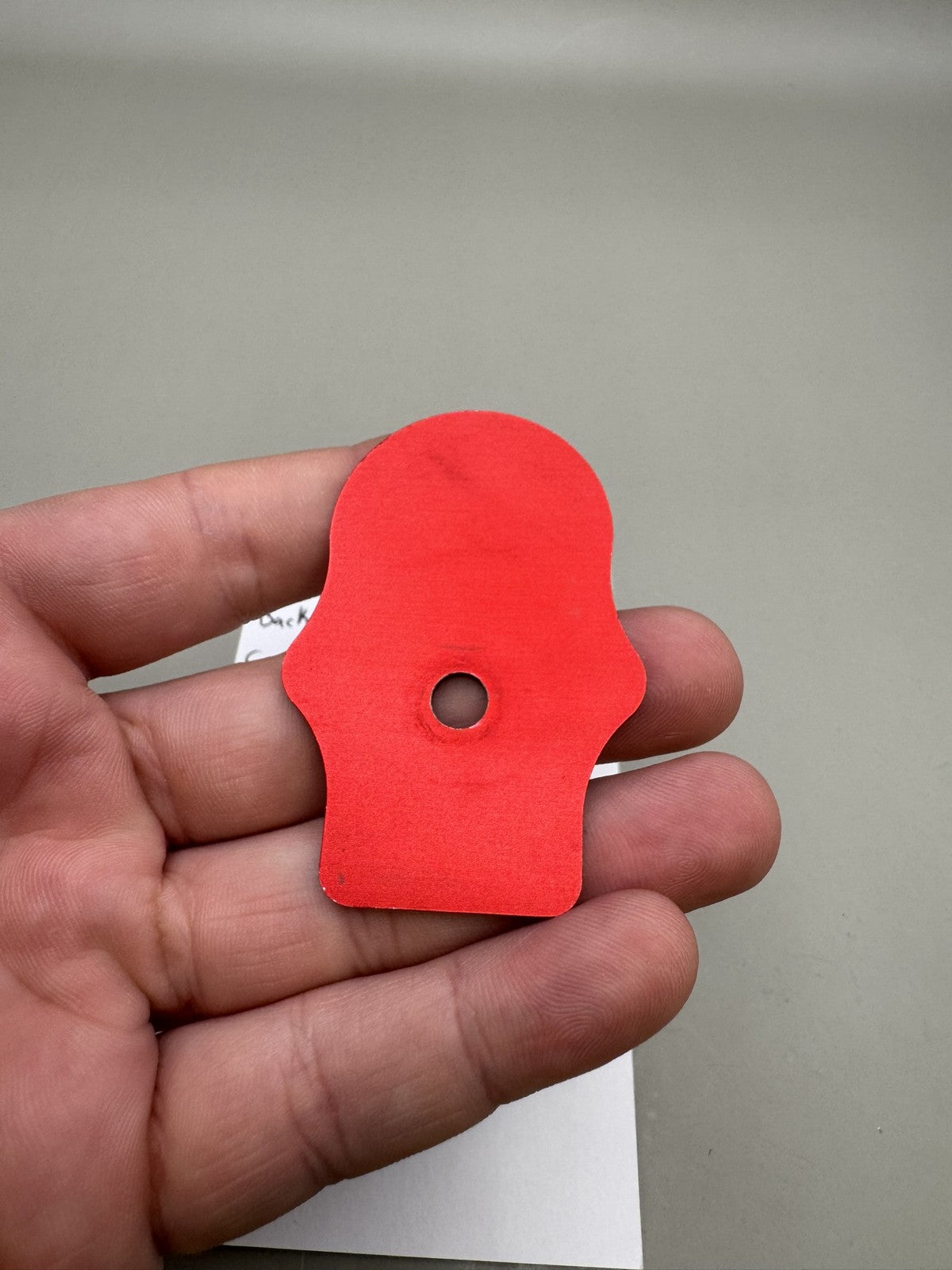 Dye DM3 Back Plate -Red