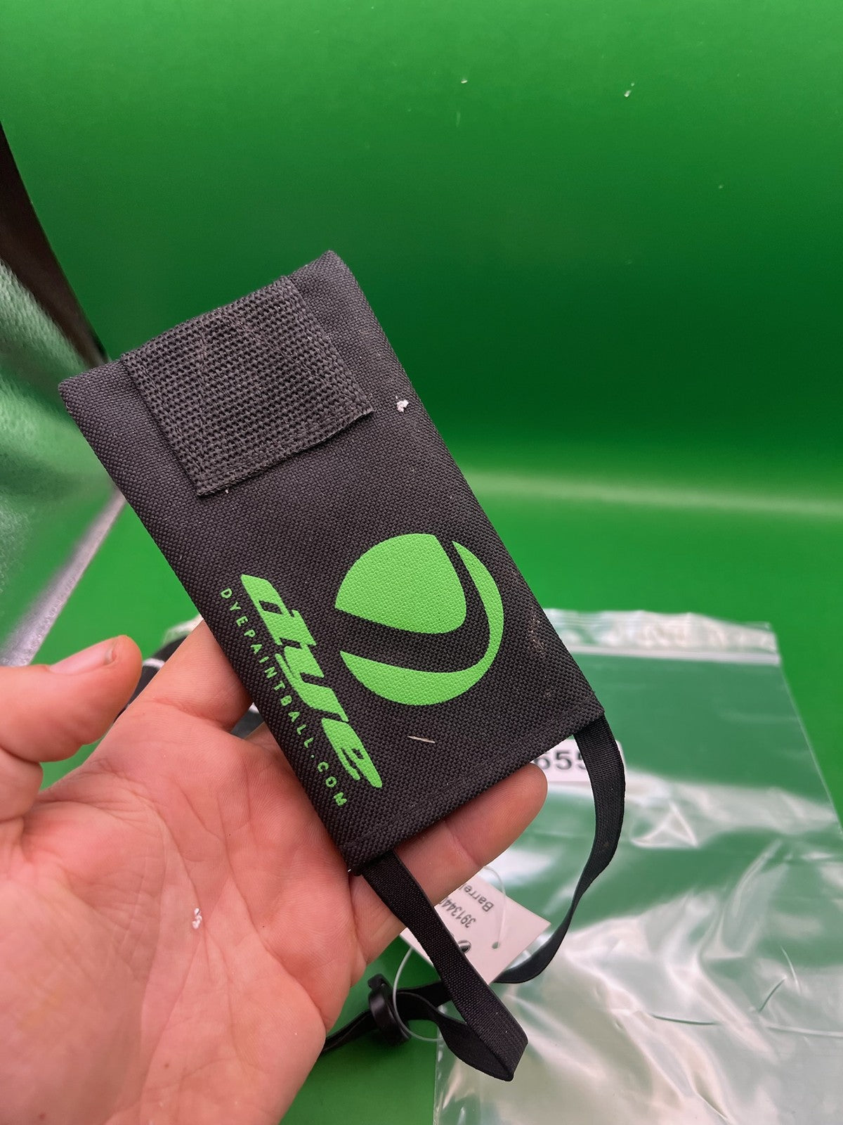 Dye Barrel Sock OG Lime + Sweat Band + Wrist Band Black Bundle