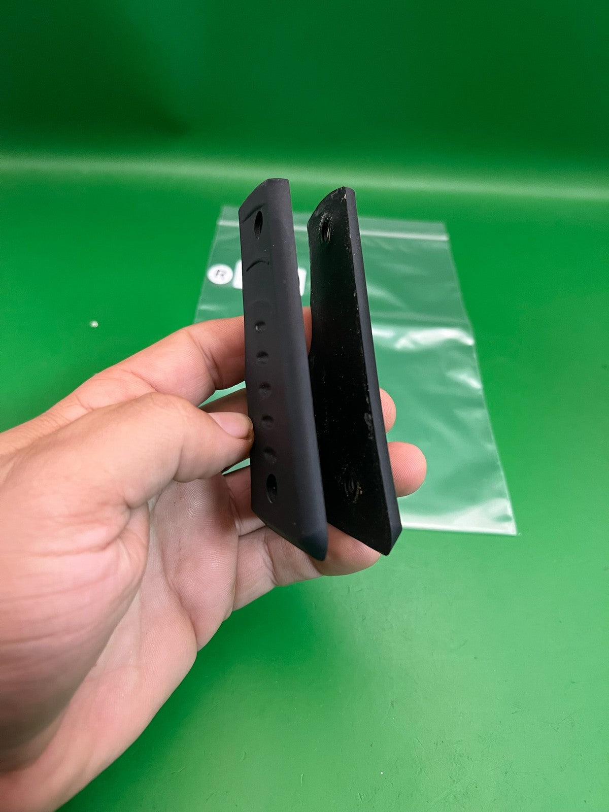 WGP 45 Style Rubber Grip Panels Black Autococker Worr Games