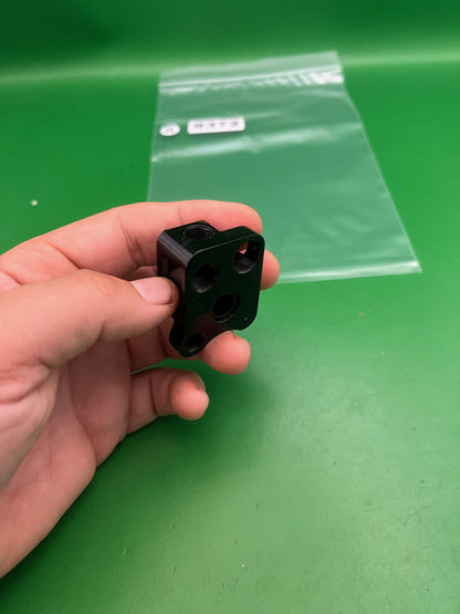 WGP Autococker Front Block Black Aluminum Gloss