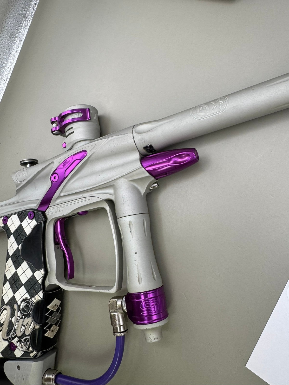 Planet Eclipse/Warped Sportz Dark SL8R - White/Purpler - Fully Working