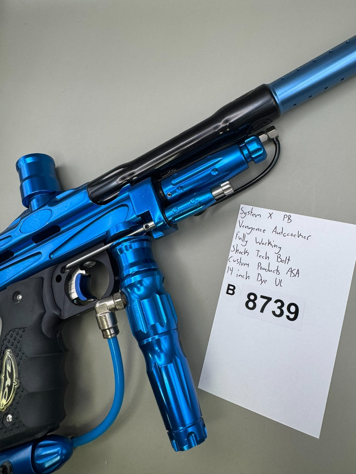 System X PB Vengeance Autococker - Paintball Marker Fully Working