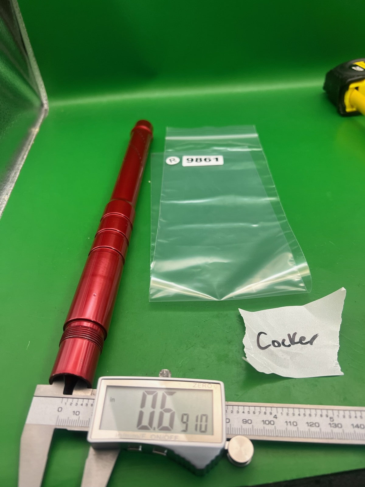 Red PMI Autococker Barrel