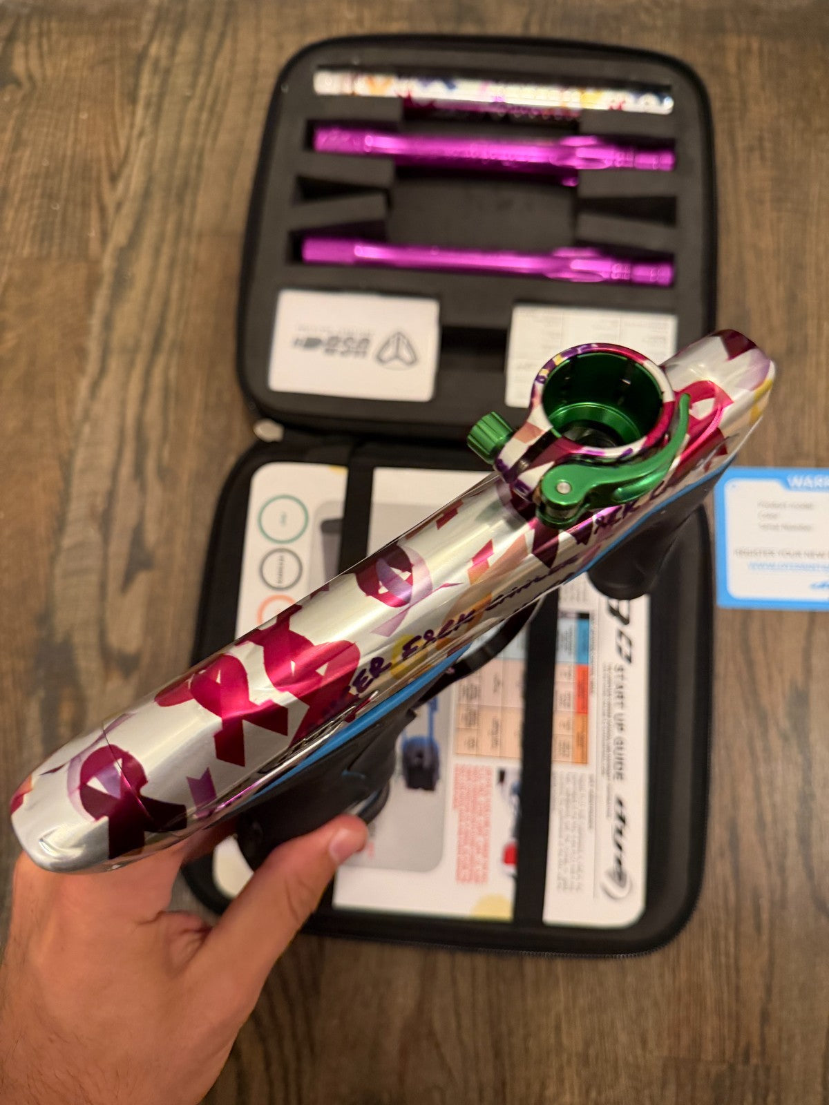 Mint F*ck Cancer Dye M3+ Paintball Marker