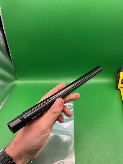 Stock Empire Barrel Back 12" .690 Black - used paintball barrel back - black