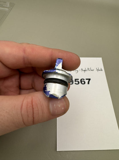 AGD Automag Power Feed Plug - Purple/Silver Splash