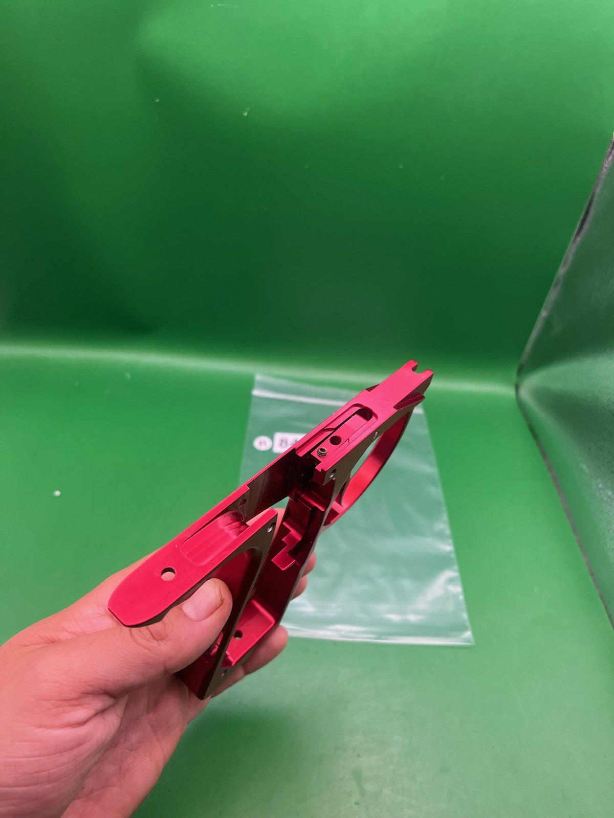 Dye DM4 Trigger Frame Red Anodized Aluminum Matrix E-Frame