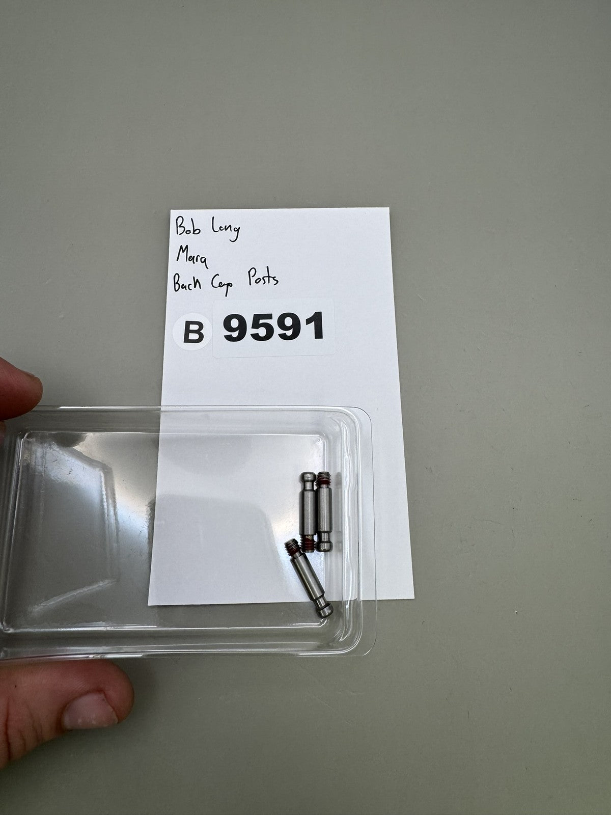 Bob Long Marq Bach Cap Posts