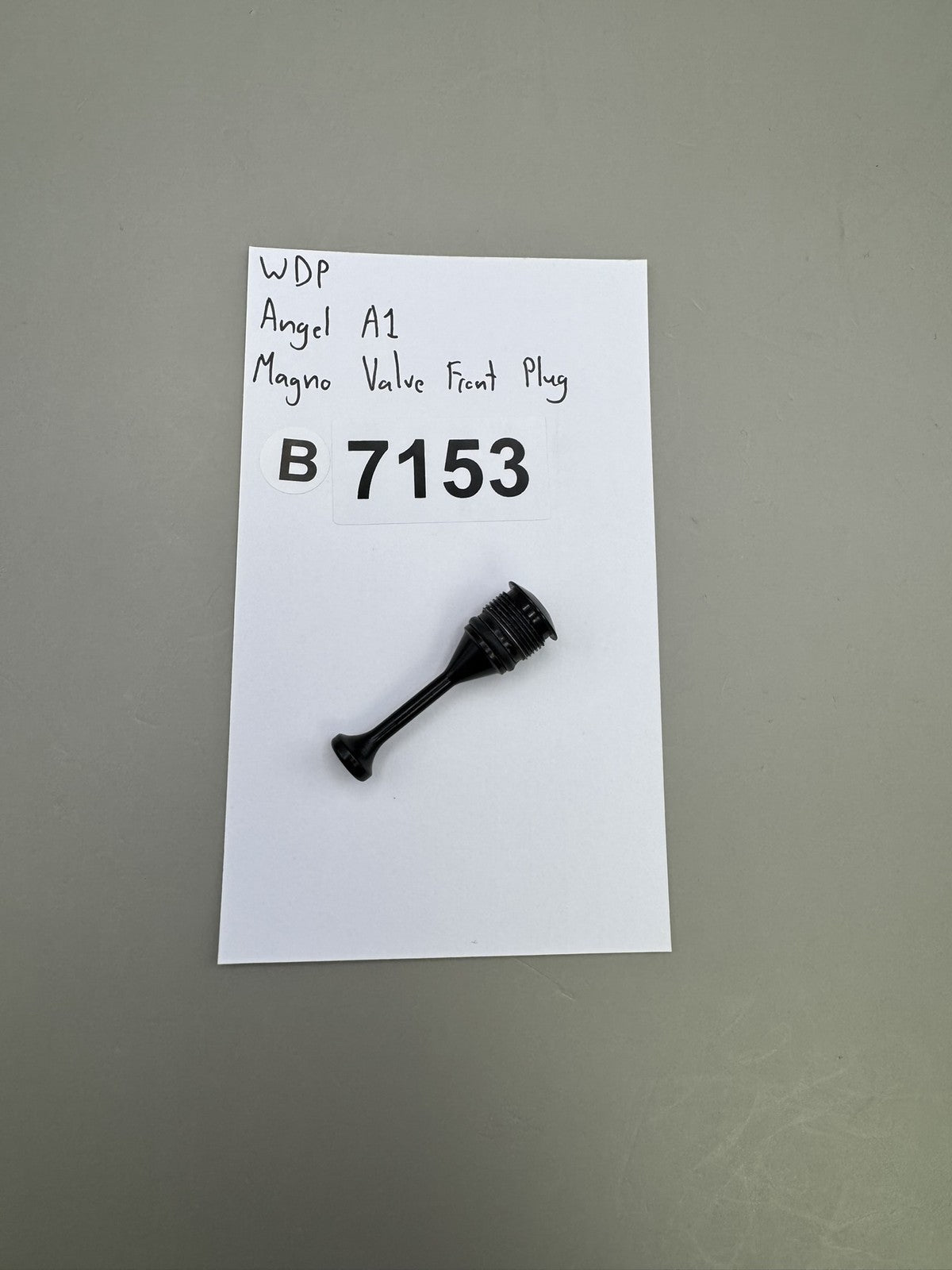 WDP Angel A1 Magno Valve Front Plug Black