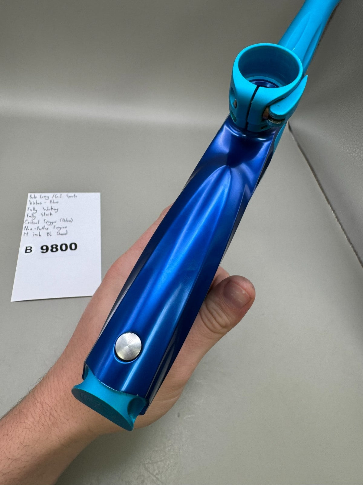 Bob Long / G.I Sportz Victus - Blue - Paintball Marker Fully Working
