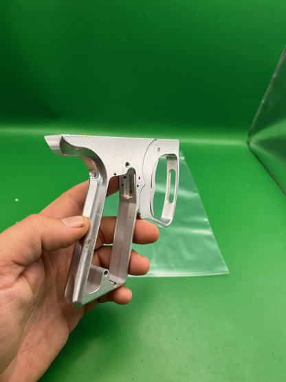 Smart Parts Shocker SFT Trigger Frame Silver Aluminum Marker Frame