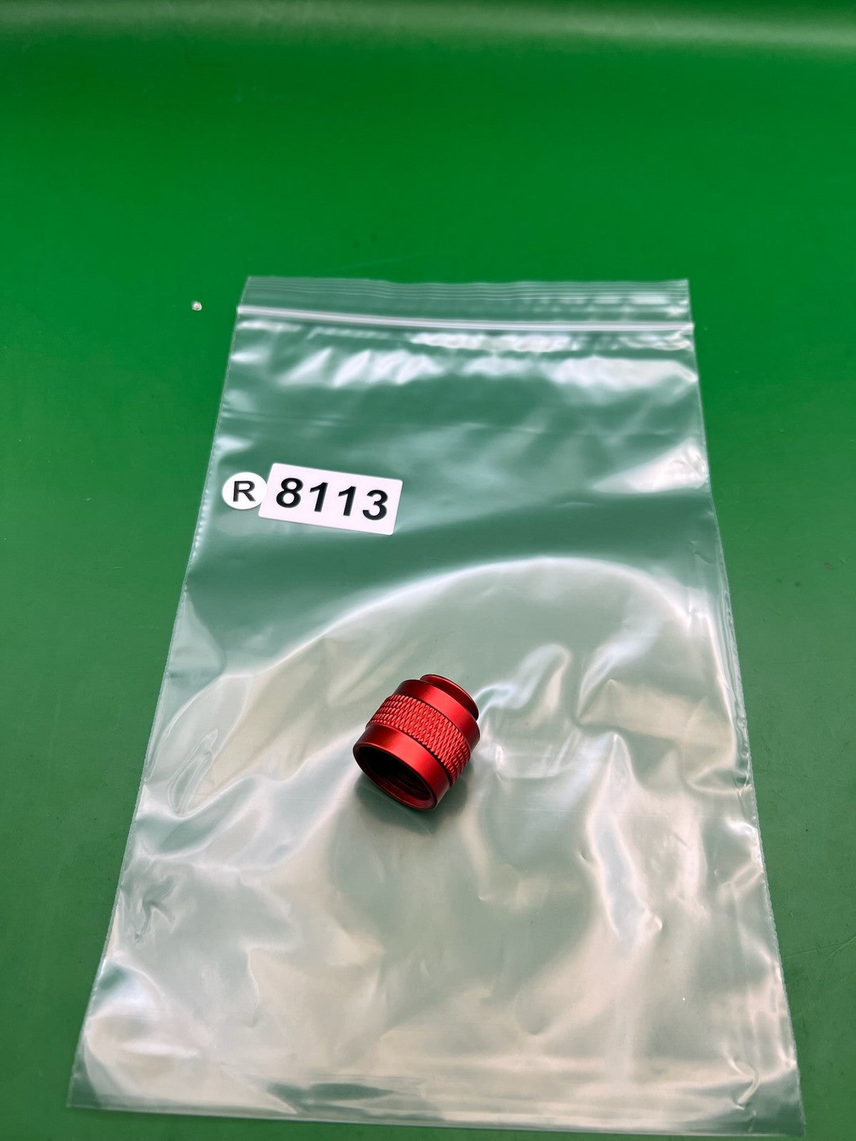 Thread Protector Aluminum Red