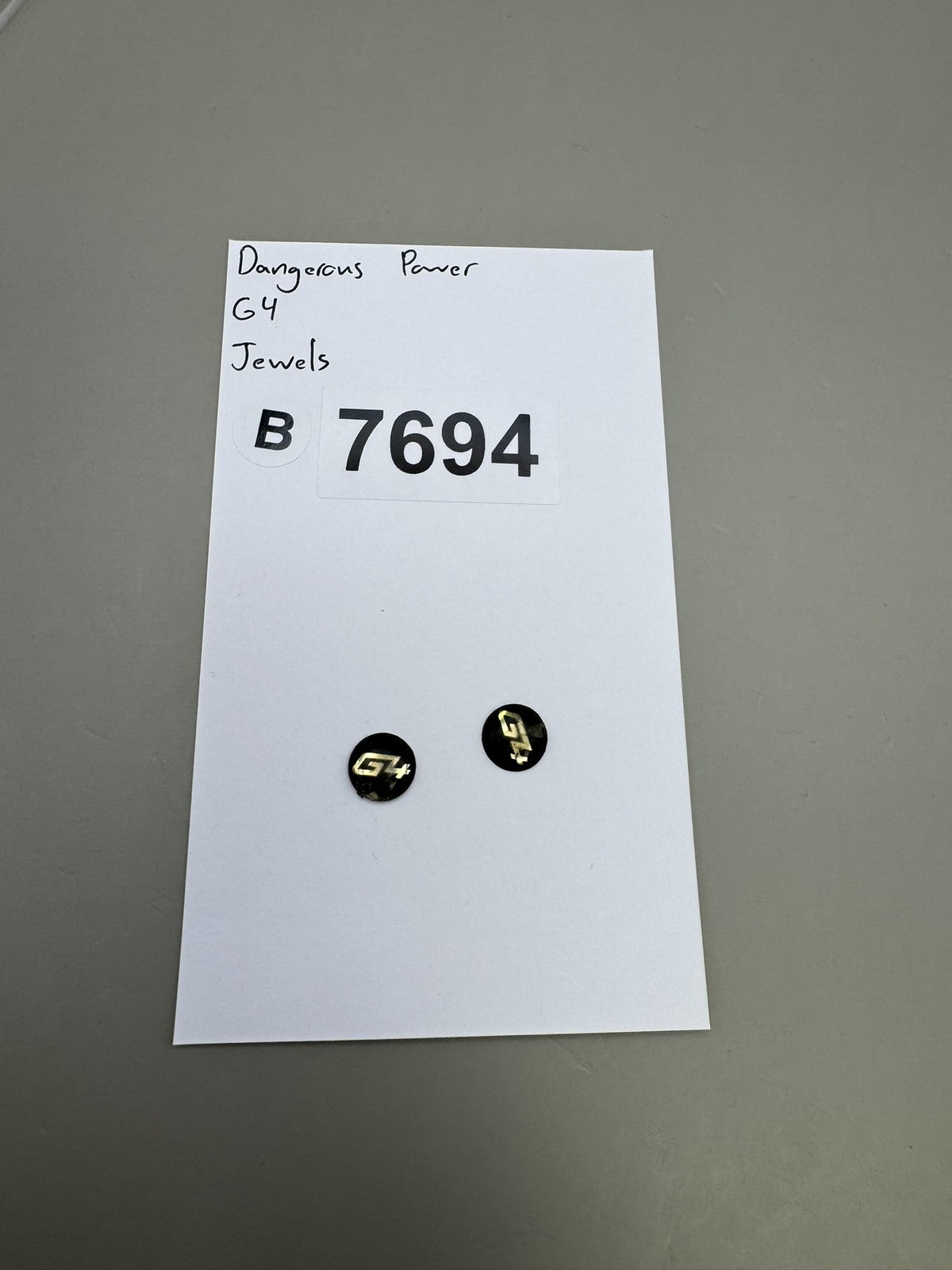 Dangerous Power G4 Body Jewels Black Gold