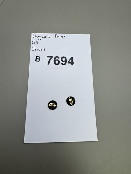 Dangerous Power G4 Body Jewels Black Gold