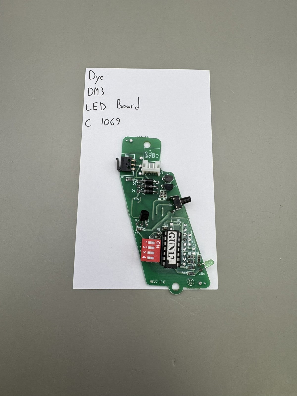 Dye DM3 LED Board C 1069